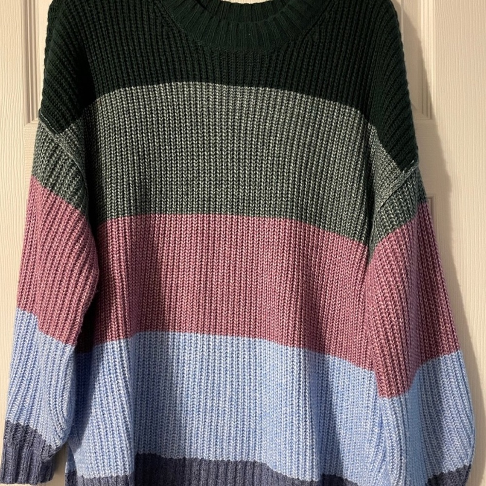 American eagle striped sweater